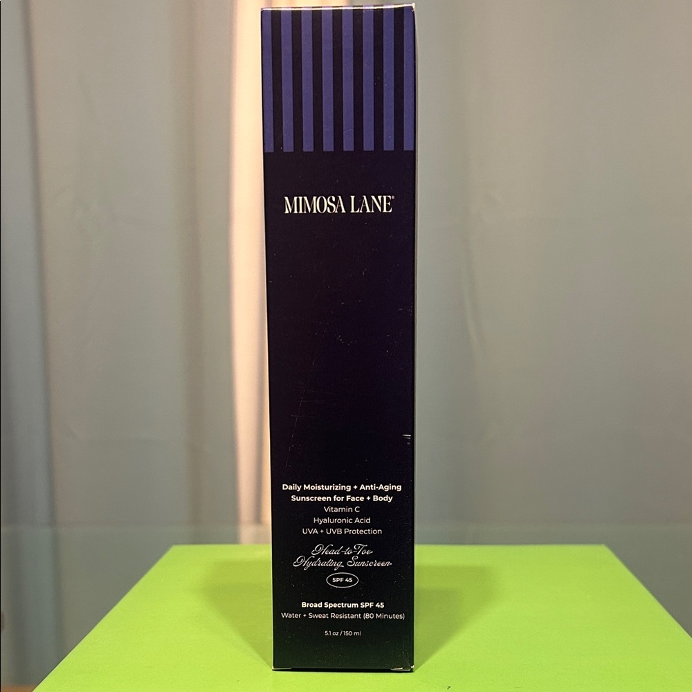 Mimosa Lane Daily Moisturizing Sunscreen NEW IN BOX 5.1 oz
